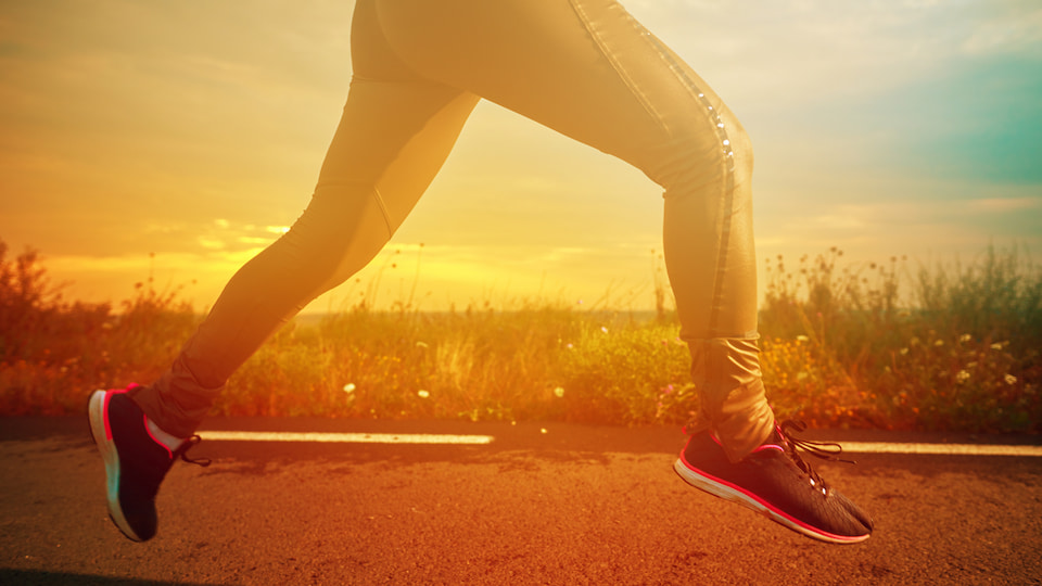sensation d'euphorie et de légère pendant la course à pied